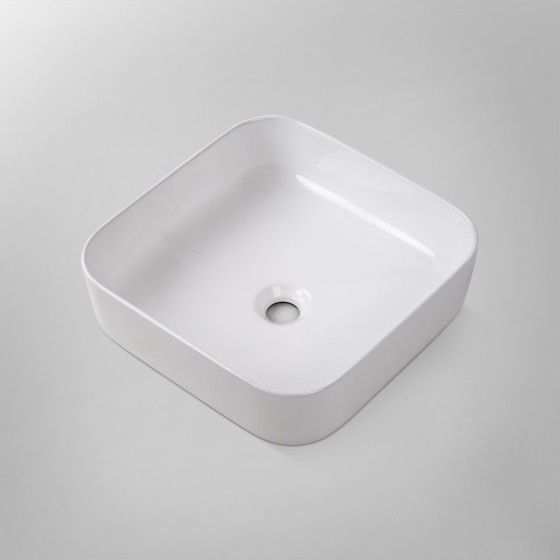 BC9001  Square Counter Top Ceramic Basin