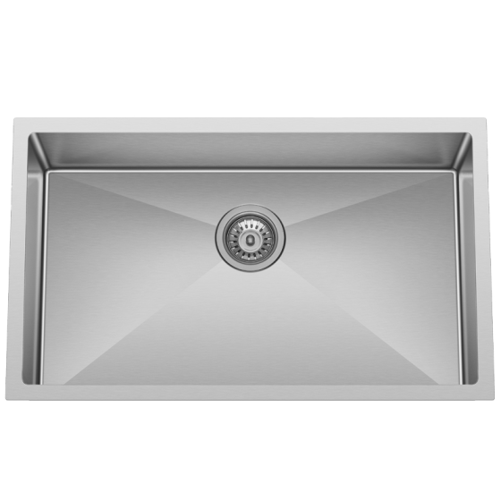 BC-7045 Stainless Steel Single Sink 700 x 450 x 230mm- Brushed Nickel