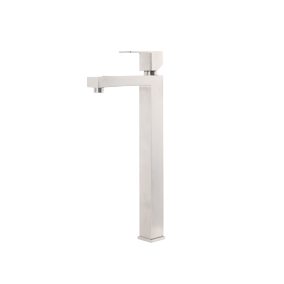 BC 2009 brushed nickel tall basin mixer tap