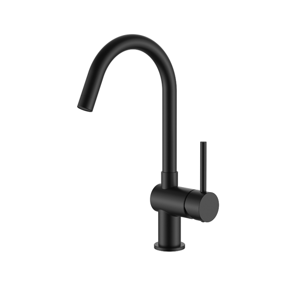 BC-6011 Matte Black Kitchen Mixer Tap