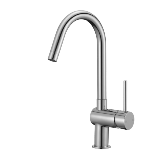BC-6012 Chrome Kitchen Mixer Tap