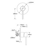 KRD201CR-Shower Mixer- Chrome