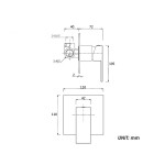KSQ201CR-Shower Mixer- Chrome